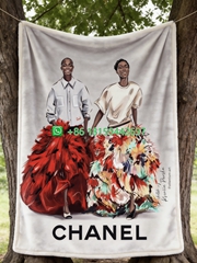 Chanel Throw Blankets